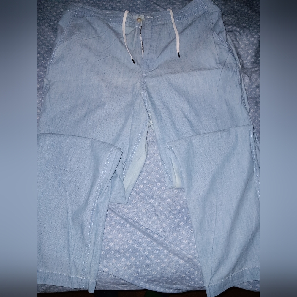 Ralph Lauren Lightweight Chambray Linen Pants